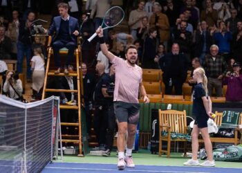 A sus 39 años, Wawrinka derrota a Rublev y está en ‘semis’ de Estocolmo