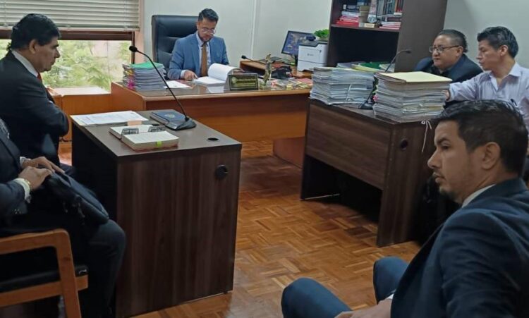En Tarija, se instala la audiencia por el caso trata de personas sin la presencia de Evo Morales