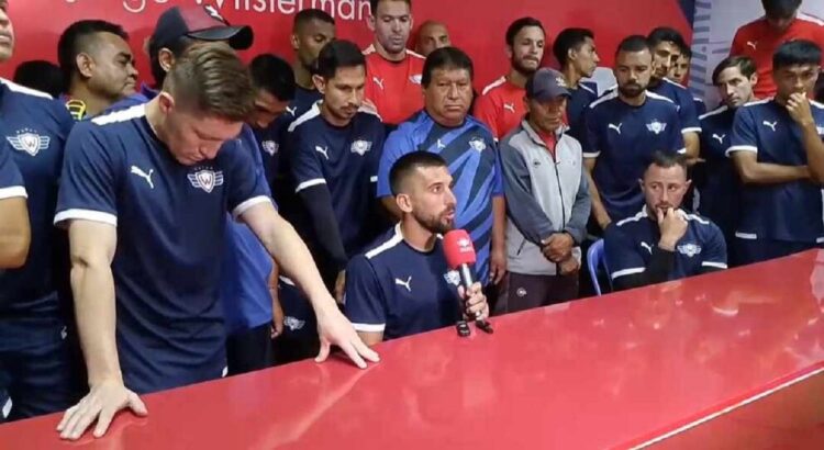 El plantel de Wilstermann informa que está abandonado y pide ayuda a la FBF