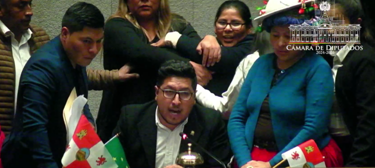 Otra vez, un bochorno marca el inicio de la sesión en Diputados