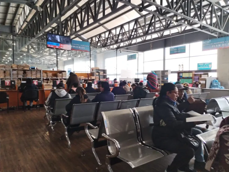 La oficina de la Administración Tributaria Municipal de El Alto. FOTO: GAMEA