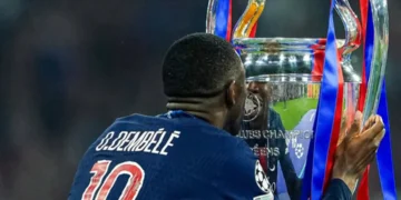 La UEFA elige a Ousmane Dembélé como mejor jugador de la Champions