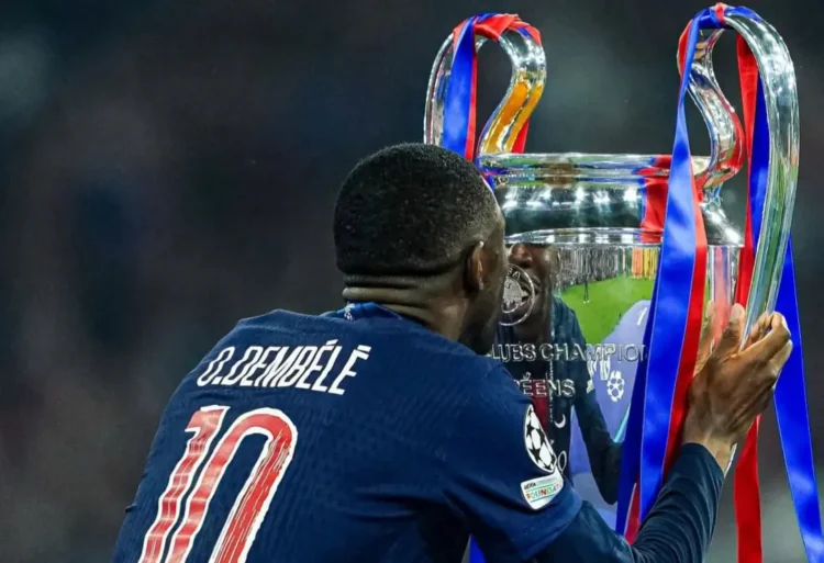 La UEFA elige a Ousmane Dembélé como mejor jugador de la Champions