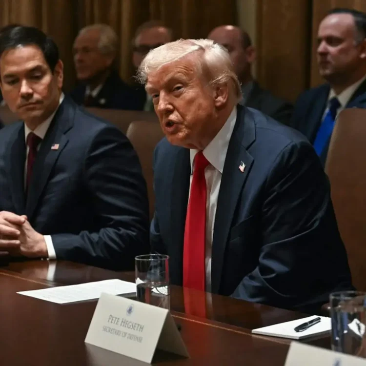 Trump aún analiza si ataca o no a Irán/ RRSS Donald Trump