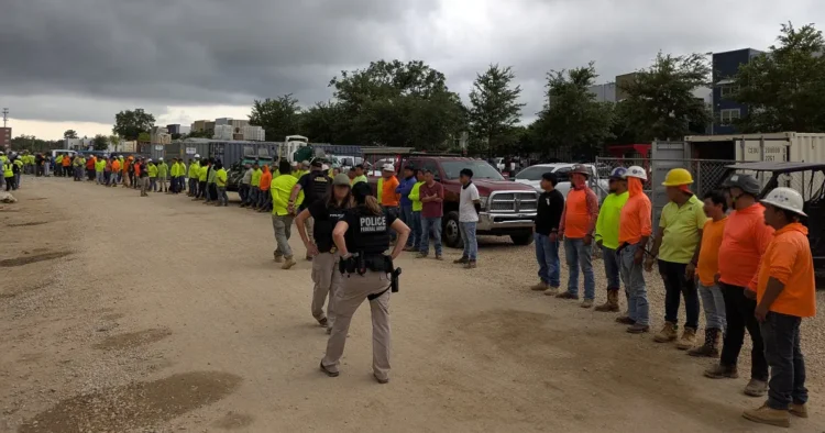 El ICE intensificó las redadas contra los inmigrantes/ICE