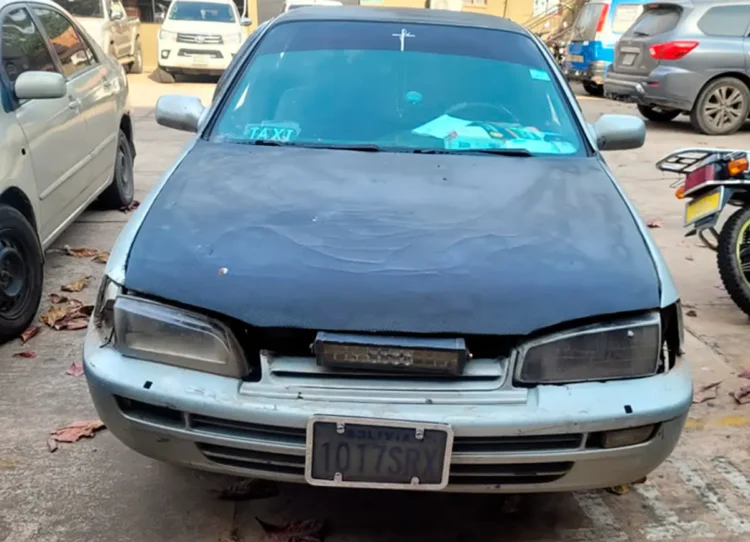 Las victimas abordaron un taxi en un mercado/FELCC