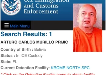 Murillo permanece bajo custodia migratoria en EEUU y se aguarda su extradición