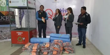 INTI entrega más de 600 bolsas reutilizables en Sucre