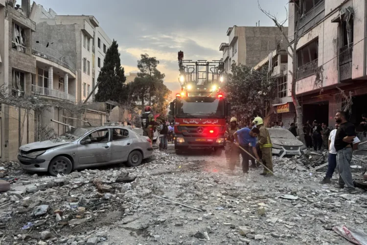 Israel lanzó un ataque masivo contra Irán/AFP