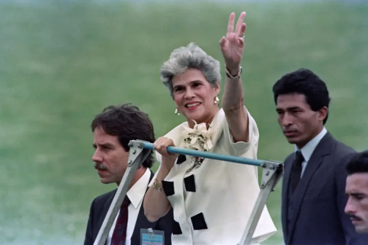 Fue presidenta de Nicaragua/AFP