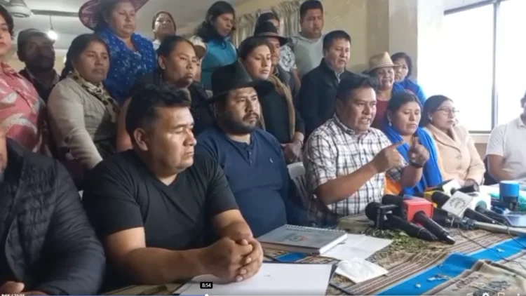 Pacto de Unidad arcista pide a sus bases no acatar el bloqueo de caminos