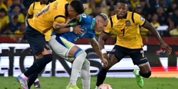 Ecuador y Brasil empatan 0-0 en el debut de Ancelotti