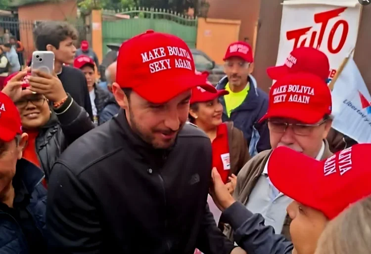 ‘Make Bolivia Sexy Again’, el eslogan tipo Trump de Tuto y Velasco