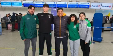 La Feboka tiene a cuatro karatecas en un campamento en Asunción