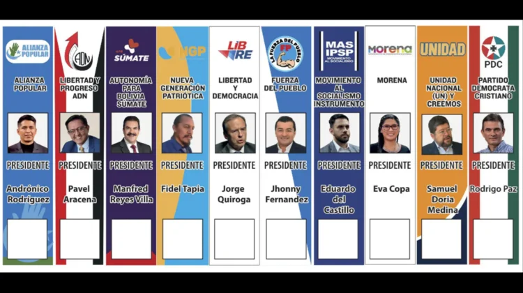 Radiografía electoral: Diez modelos de futuro para Bolivia