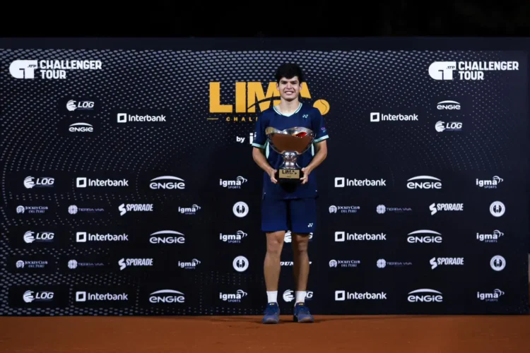 Prado conquista su primer título de challenger en Lima