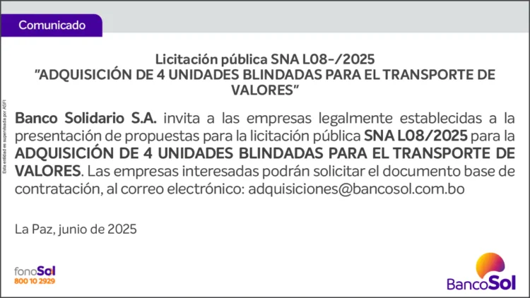 COMUNICADO
