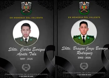 Gobierno responsabiliza a Evo por muerte de dos policías en Llallagua