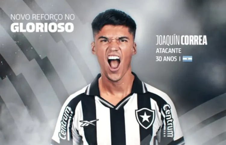 Botafogo ficha al argentino Joaquín Correa