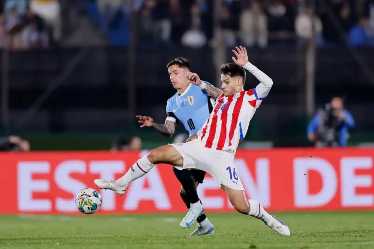 Paraguay y Uruguay en su lucha por llegar al Mundial 2026