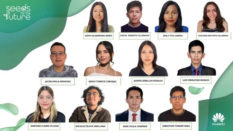 Semillas para el Futuro de Huawei Bolivia ya tiene a sus 12 estudiantes seleccionados