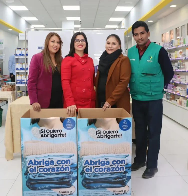 Farmacorp activa más de 100 puntos de su campaña “Sí Quiero Abrigarte”