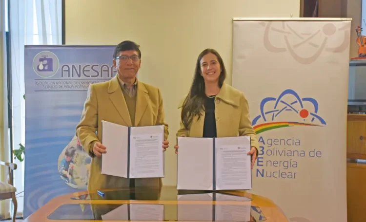 ABEN y Anesapa firman convenio de gestión hídrica con técnica nuclear