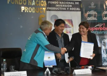 La Alcaldía de La Paz y el FPS destinan Bs 28 millones a obras clave