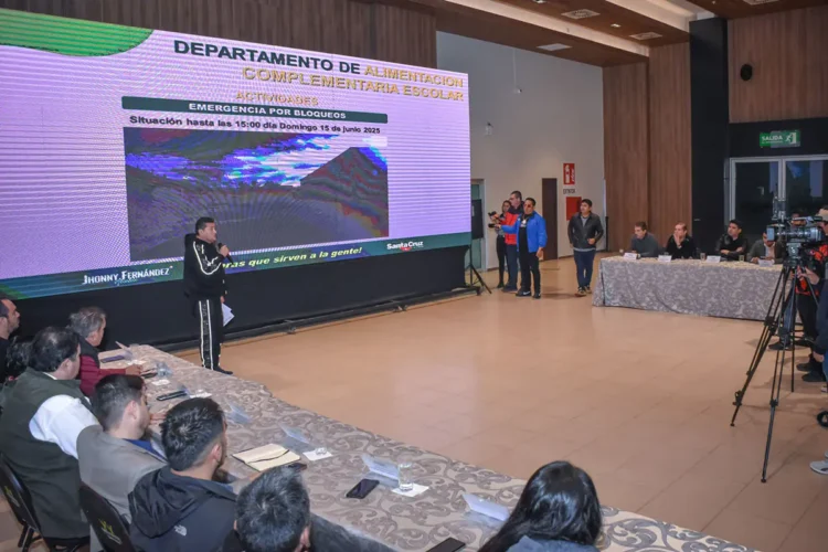 Santa Cruz suspende la alimentación complementaria por los bloqueos