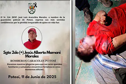 Reportan una tercera muerte policial en Llallagua