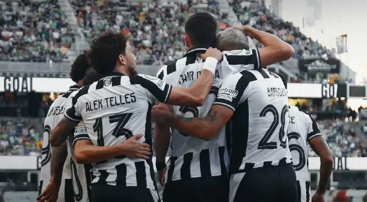 Botafogo celebra una dura clasificación en el Mundial de Clubes