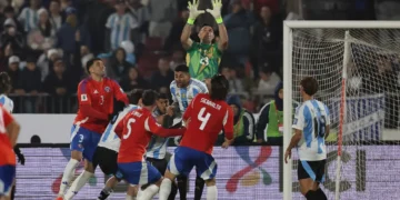 Chile se aleja del Mundial de 2026 al caer 1-0 con Argentina