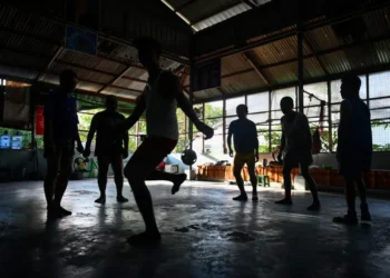 El ‘chinlone’, un deporte ancestral que sobrevive en Birmania
