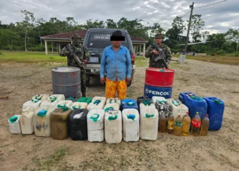 FELCN incauta 20.900 litros de combustible ilegal en Santa Cruz