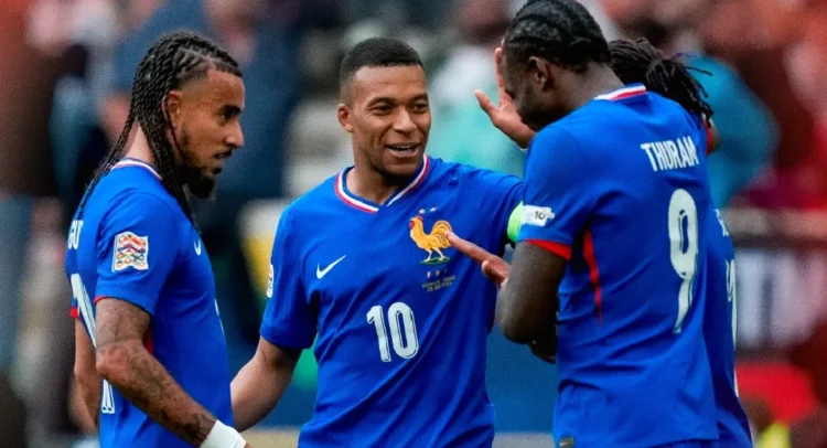 Francia vence 2-0 a Alemania y queda tercera en la Liga de Naciones