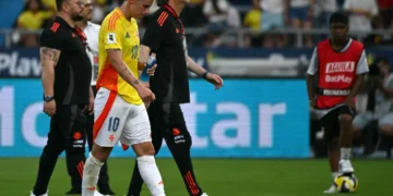‘Intentamos de todo’, lamenta James tras un tropiezo de Colombia