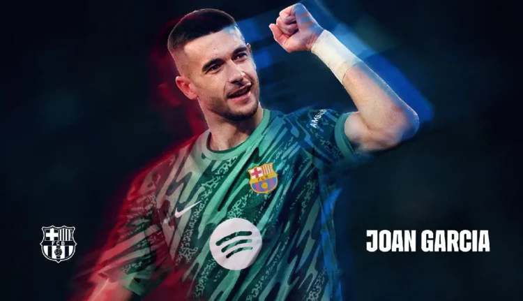 El Barcelona hace oficial el fichaje del portero Joan Garcia