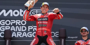 Marc Márquez impone su ley en el GP de Aragón de MotoGP