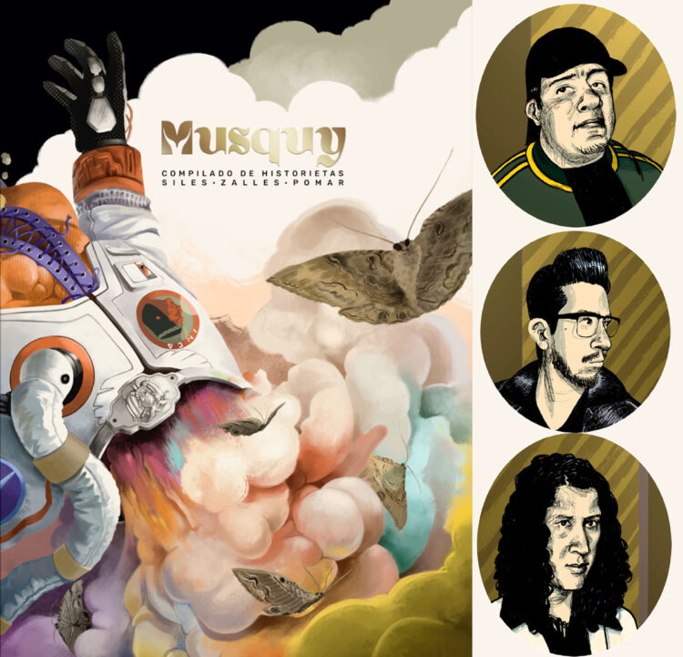 ‘Musquy’ compila los cómics ganadores de Siles, Zalles y Pomar