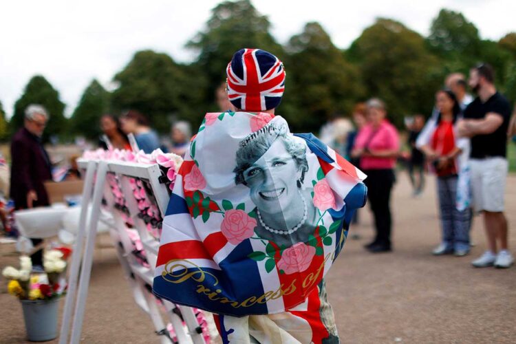 Homenajes a la princesa Diana en el 25º aniversario de su muerte