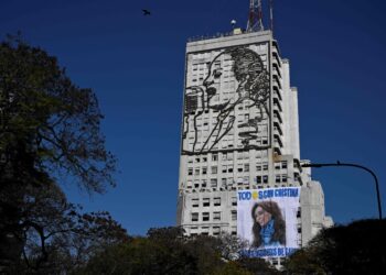 Días después al intento de asesinato a la vicepresidenta de Argentina. Foto: AFP