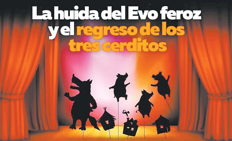 La Alcaldía de La Paz difunde obra que alude a Evo Morales