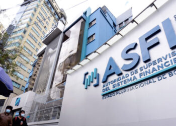 Edificio de la Asfi en La Paz.