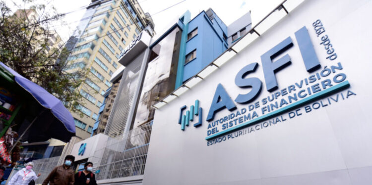 Edificio de la Asfi en La Paz.