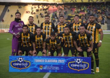 La base de The Strongest en la primera rueda fueron seis jugadores