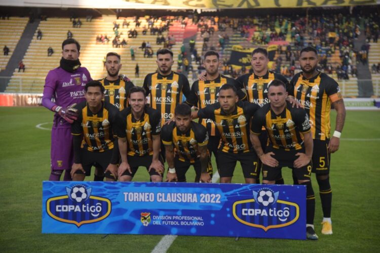 La base de The Strongest en la primera rueda fueron seis jugadores