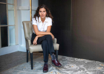 La cineasta Valentina Maurel, en su paso por el encuentro de cine español. Foto: AFP