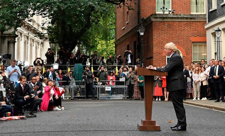 Boris Johnson se despide y Liz Truss asume como primera ministra británica