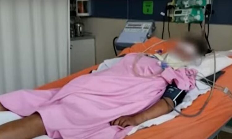 El hombre la dejó en una zanja donde estuvo tres días y cuatro noches. Foto: Redes Sociales