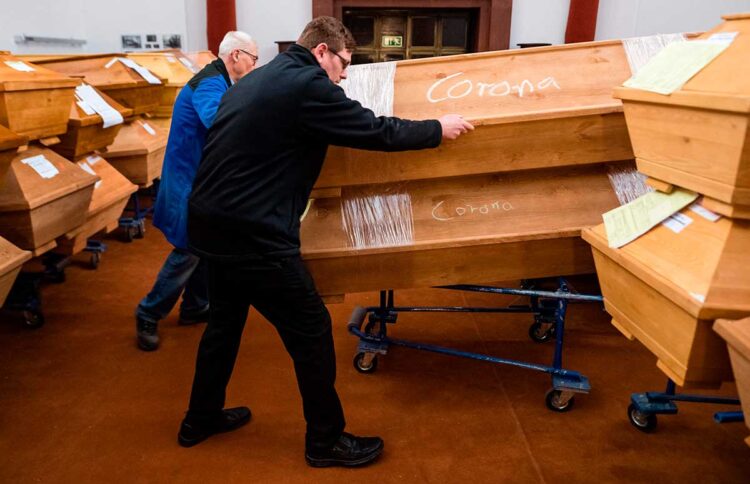 Europa superó los dos millones de muertos por COVID-19